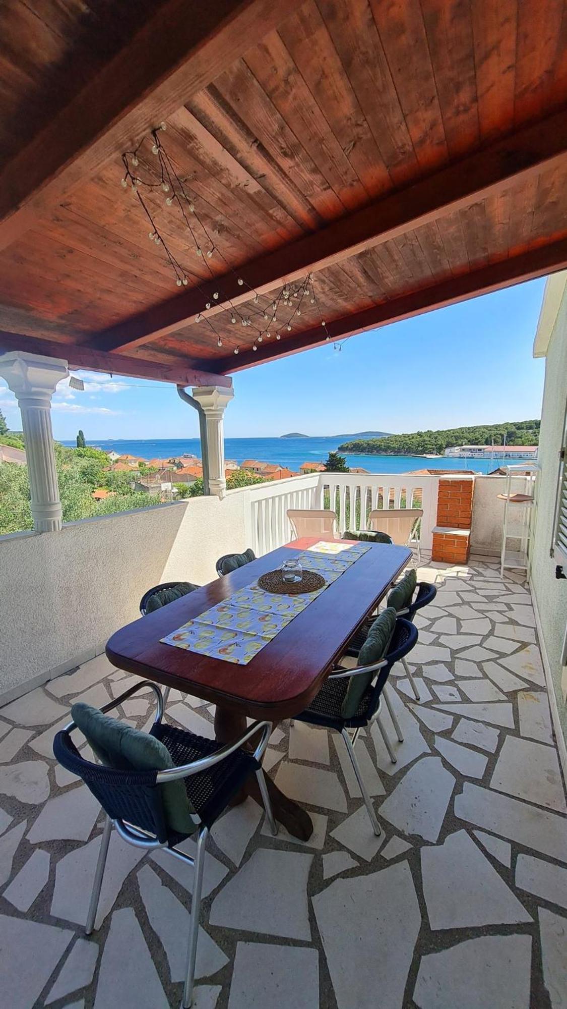 Apartmani Ela Prvic Luka Bagian luar foto
